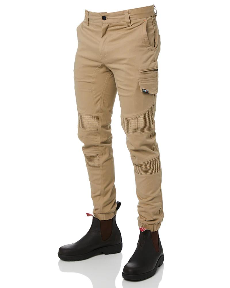 Corrugated Stretch Pant - Khaki - Image 3