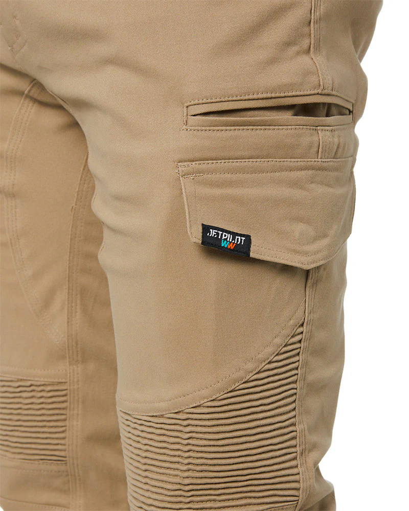 Corrugated Stretch Pant - Khaki - Image 7