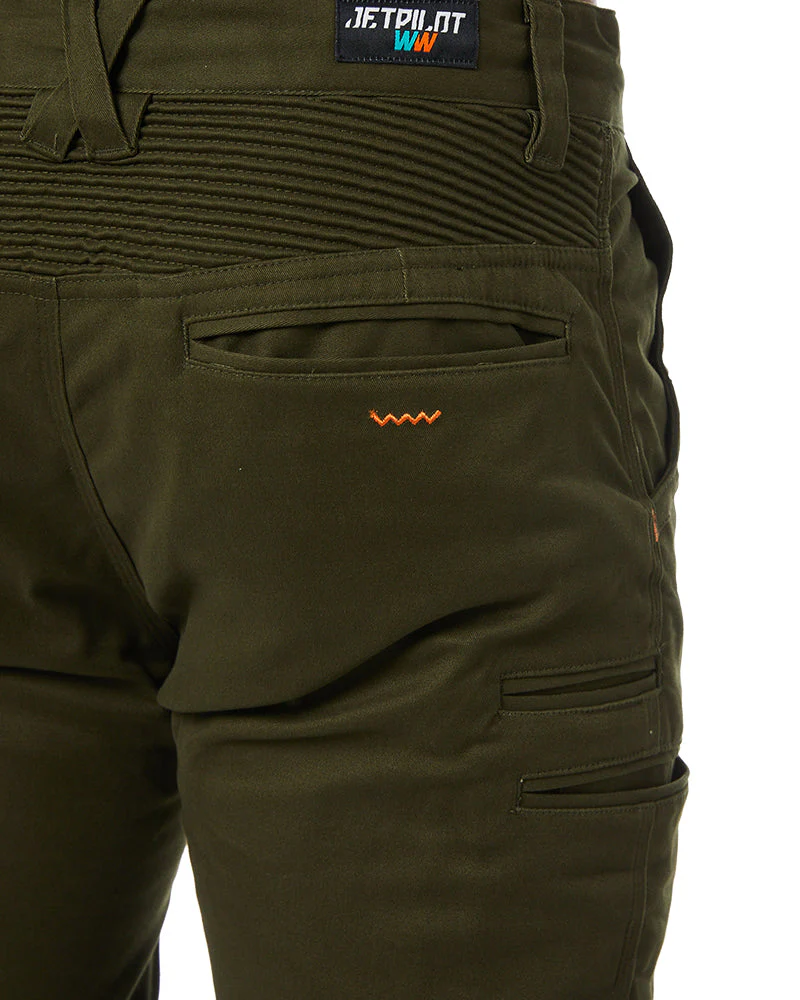 Corrugated Stretch Pant - Olive - Image 6