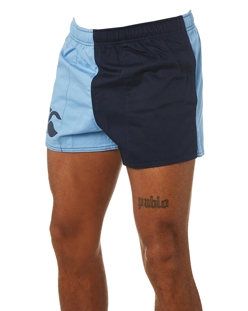 Cotton Harlequin Short - Cronulla/Navy - Image 3