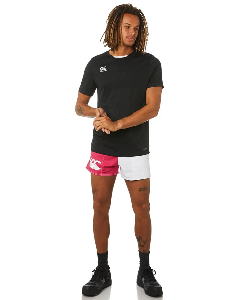 Cotton Harlequin Short - Fuschia/White - Image 2