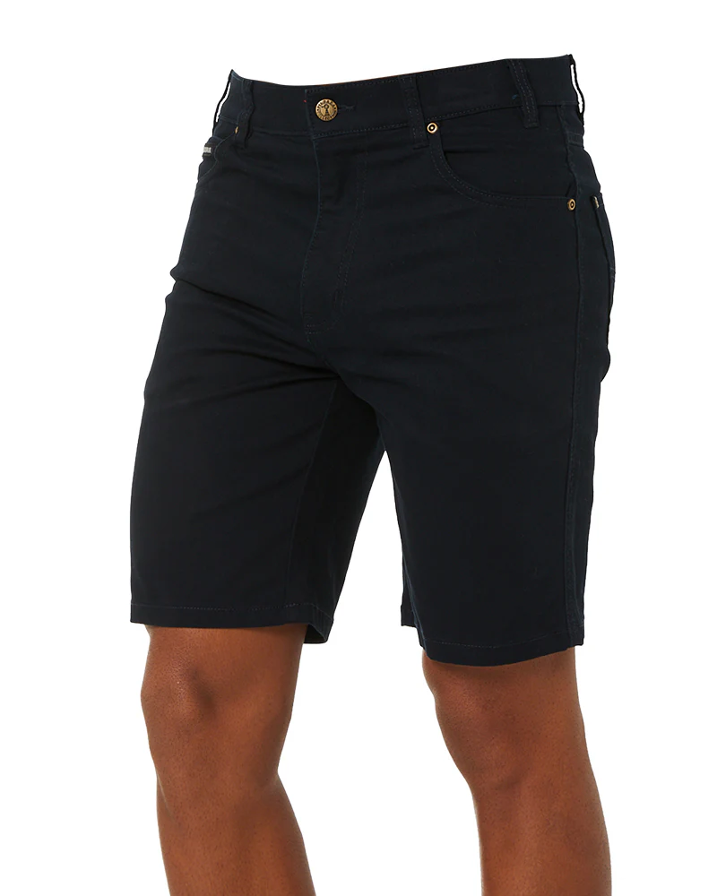 Cotton Stretch Jean Short - Ink Navy - Image 3
