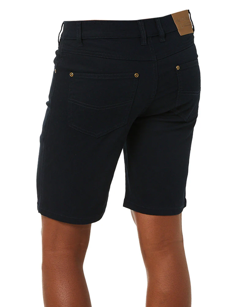 Cotton Stretch Jean Short - Ink Navy - Image 4