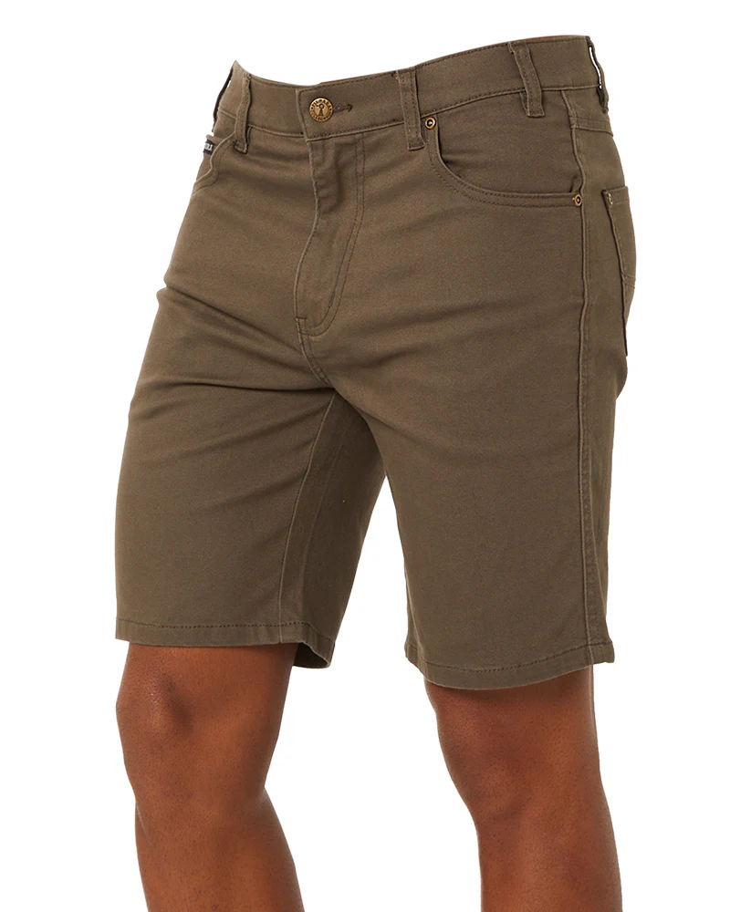 Cotton Stretch Jean Short - Vintage Grey - Image 3