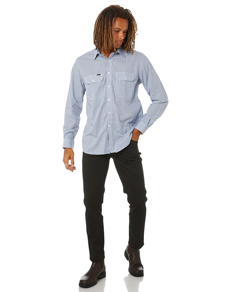 Cotton Stretch Jeans - Black - Image 2