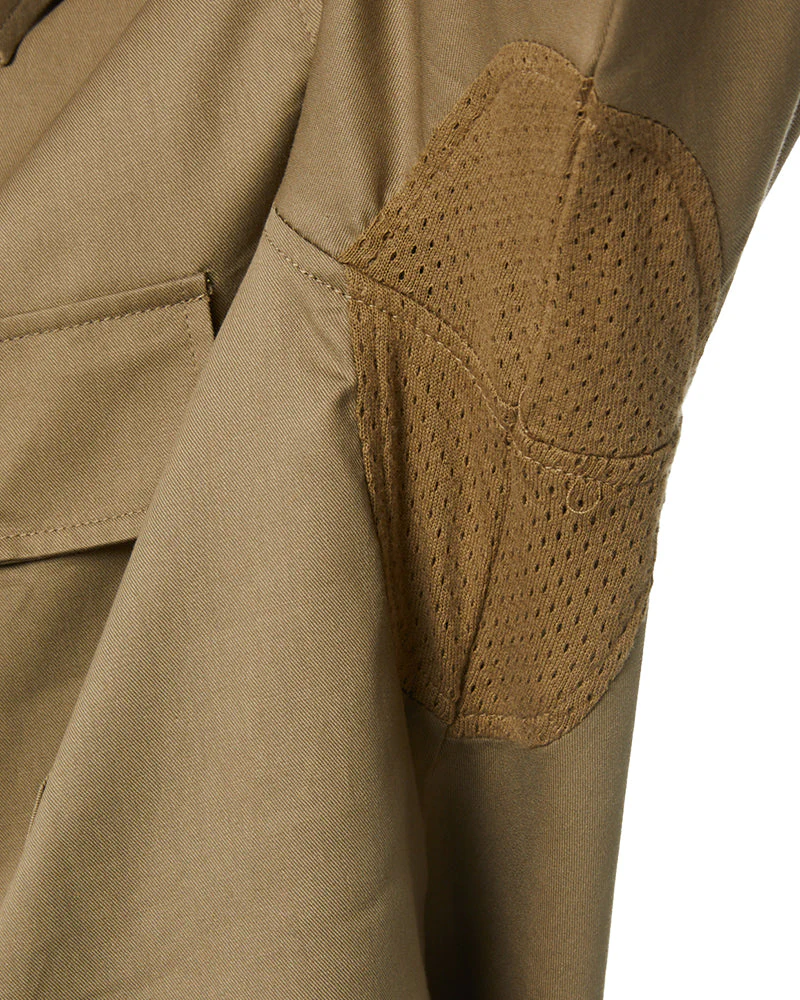 Cool-Breeze Work Shirt- Long Sleeve - Khaki - Image 5