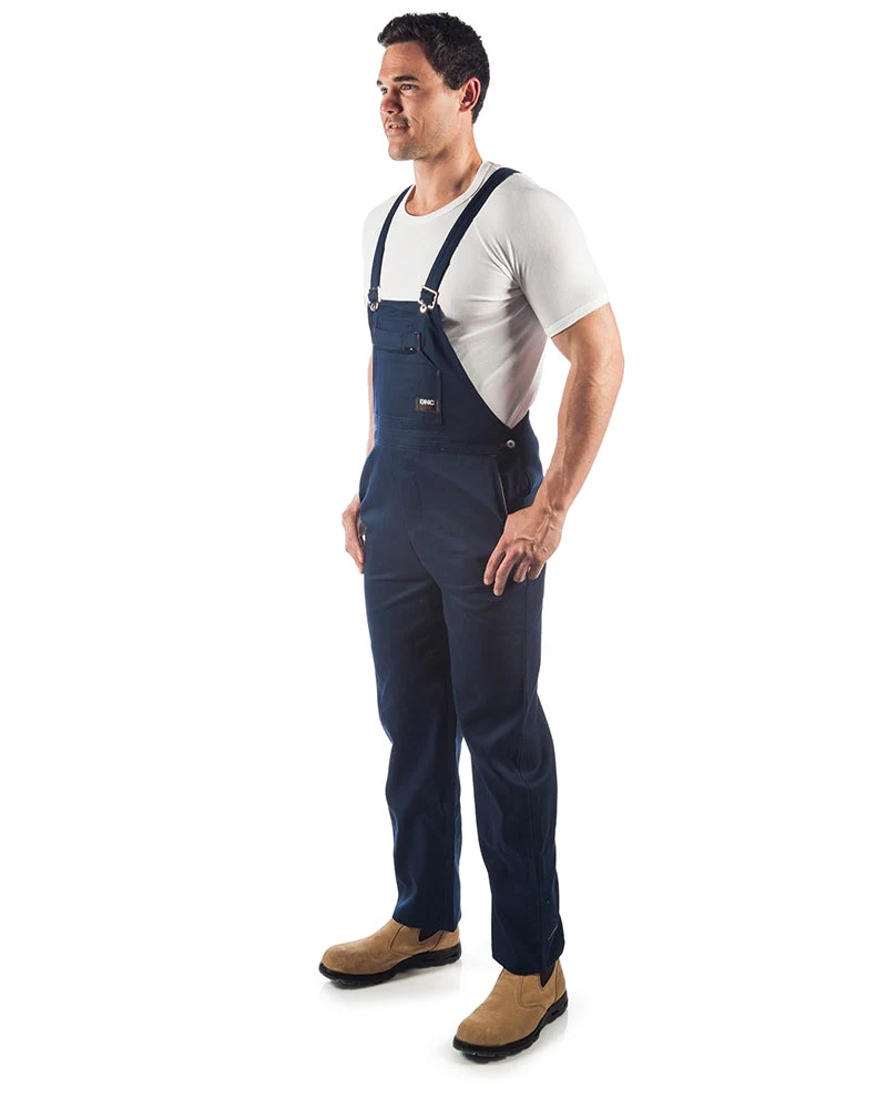 Cotton Drill Bib And Brace Overall - Navy - Image 2