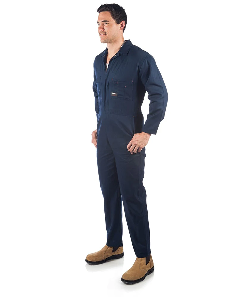 Cotton Drill Coverall - Navy - Image 2