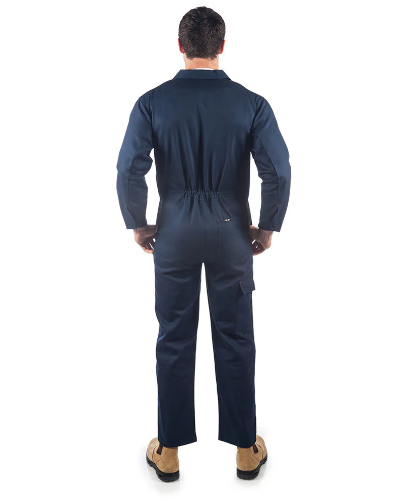 Cotton Drill Coverall - Navy - Image 3