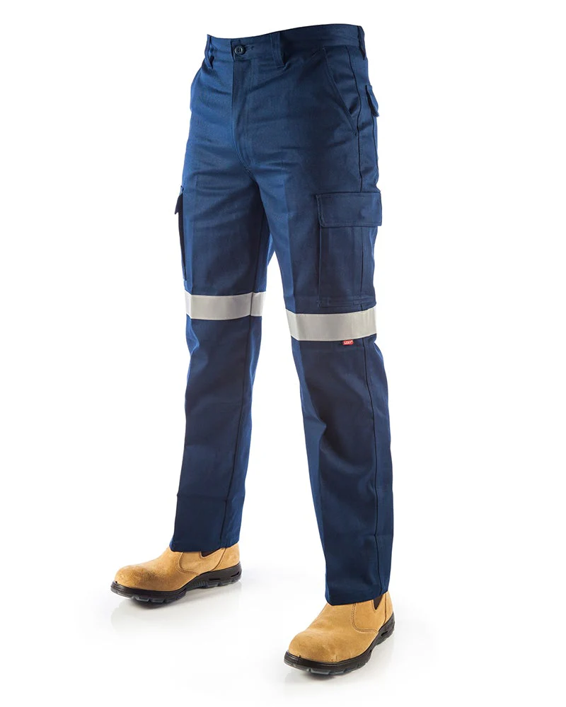 Patron Saint Flame Retardant Cargo Pants with 3M F/R Tape - Navy - Image 2
