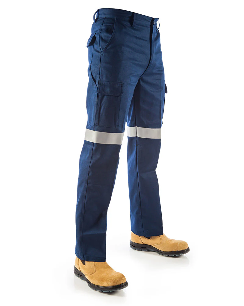 Patron Saint Flame Retardant Cargo Pants with 3M F/R Tape - Navy - Image 4