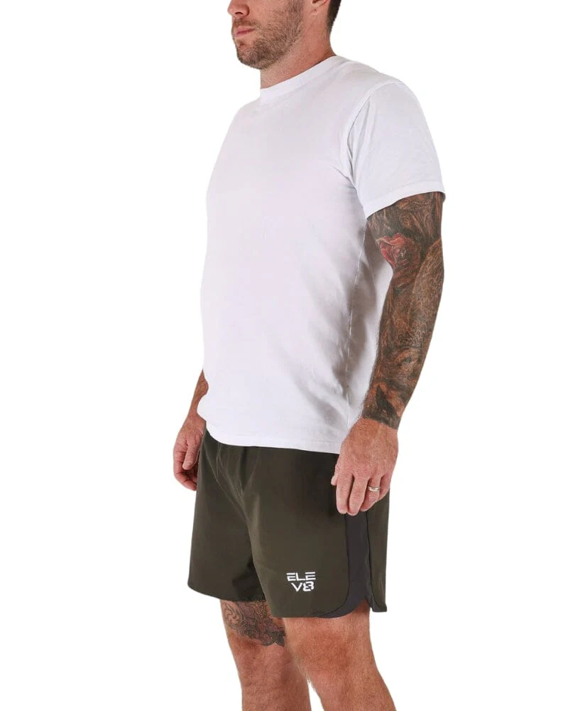 HYBRID 1.0 Shorts - Forest Green - Image 2