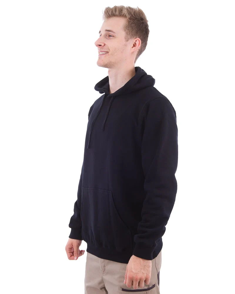 Fleecy Hoodie - Black - Image 2