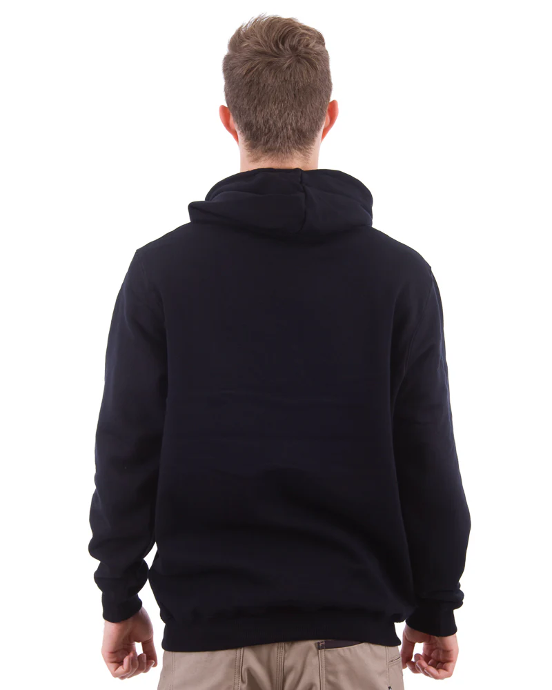 Fleecy Hoodie - Black - Image 3