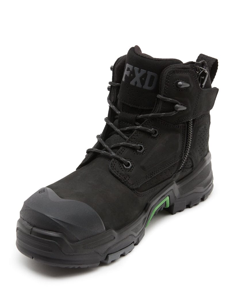 Dura-X2 Mid Cut Industrial Work Boot - Black