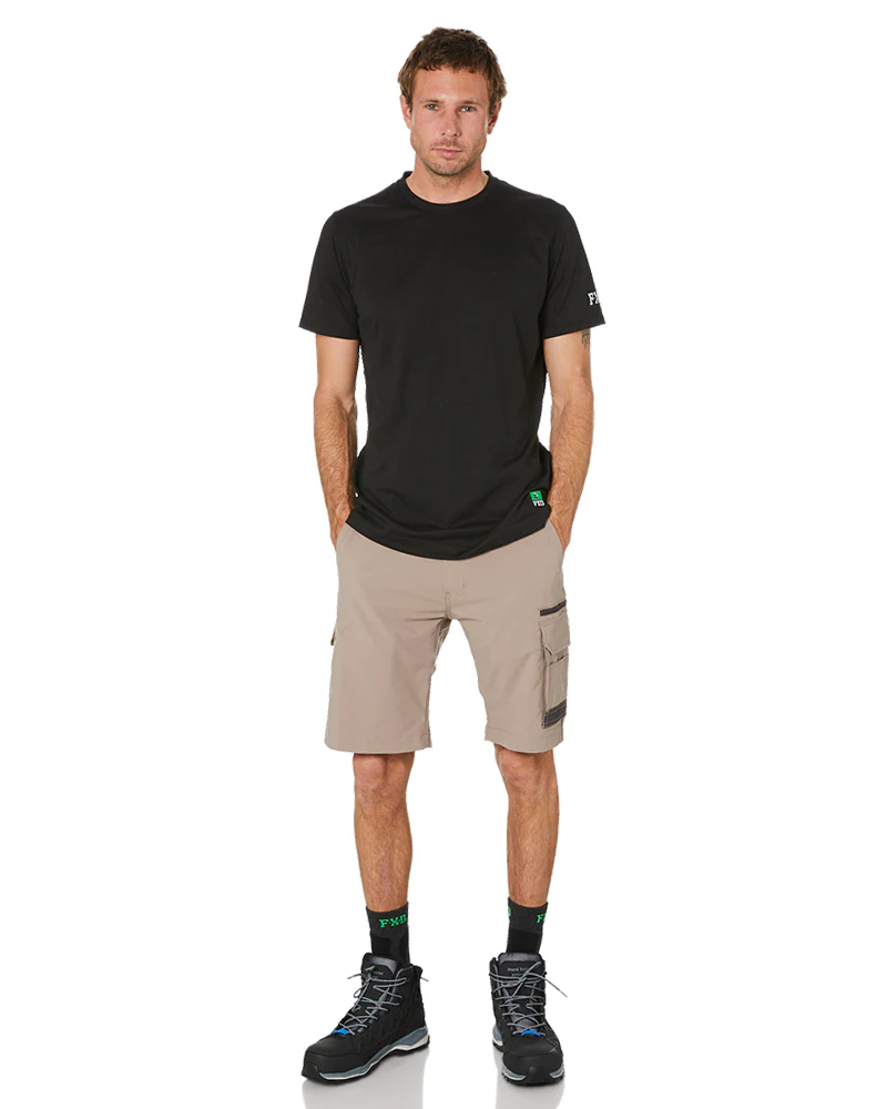 LS-1 Lightweight Cargo Work Shorts - Khaki - Image 2
