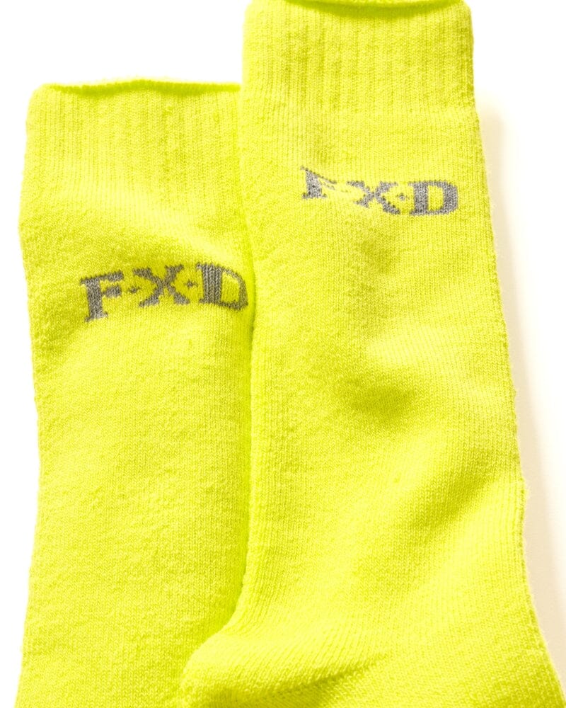 SK-5 Bamboo 2PK Socks - Yellow - Image 2