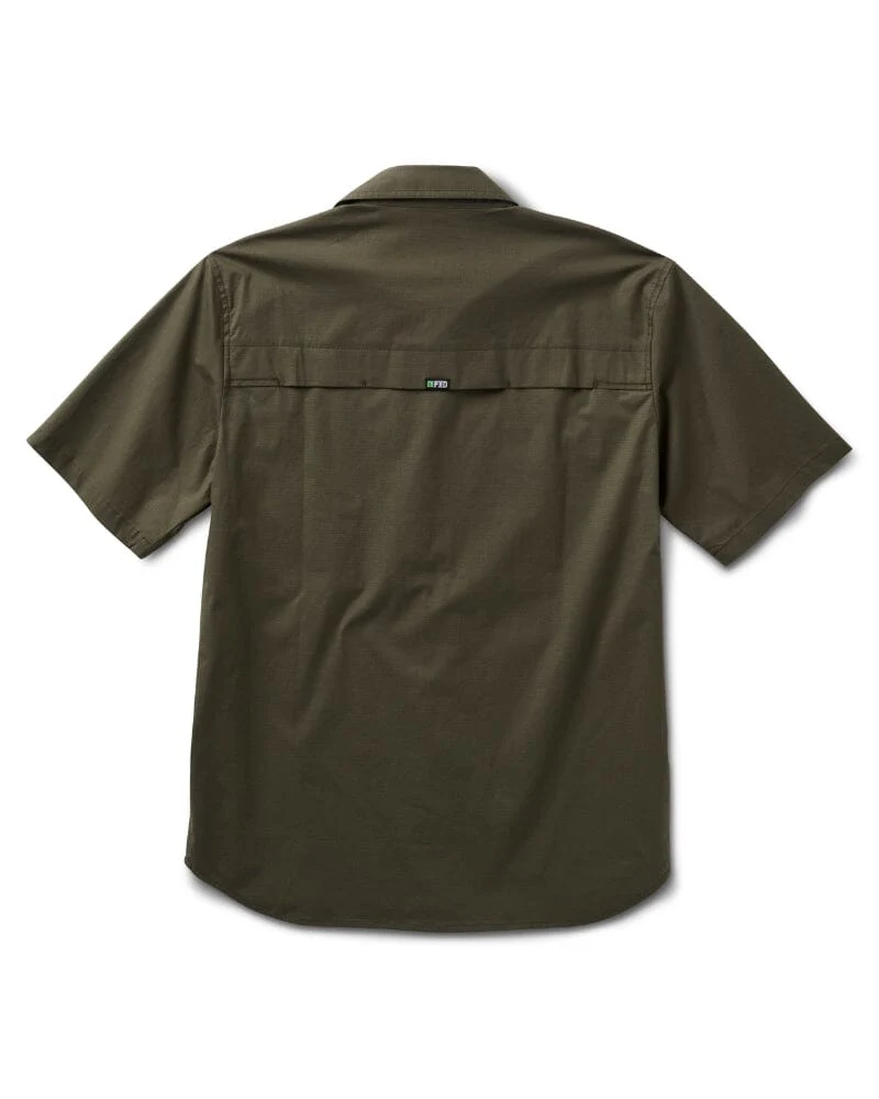 SSH-3 Vented Tech Short Sleeve Shirt - Green - Image 2
