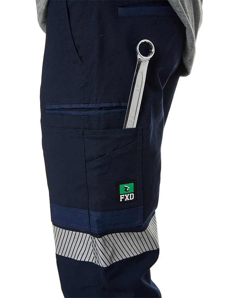 Cuffed Taped Pant - Navy - Image 6