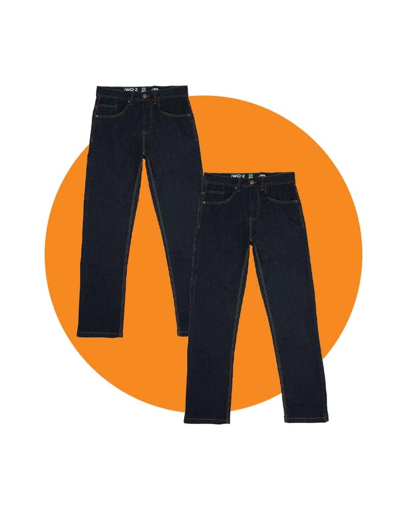 Tradies WD-2 Work Jean 2 Value Pack - Indigo