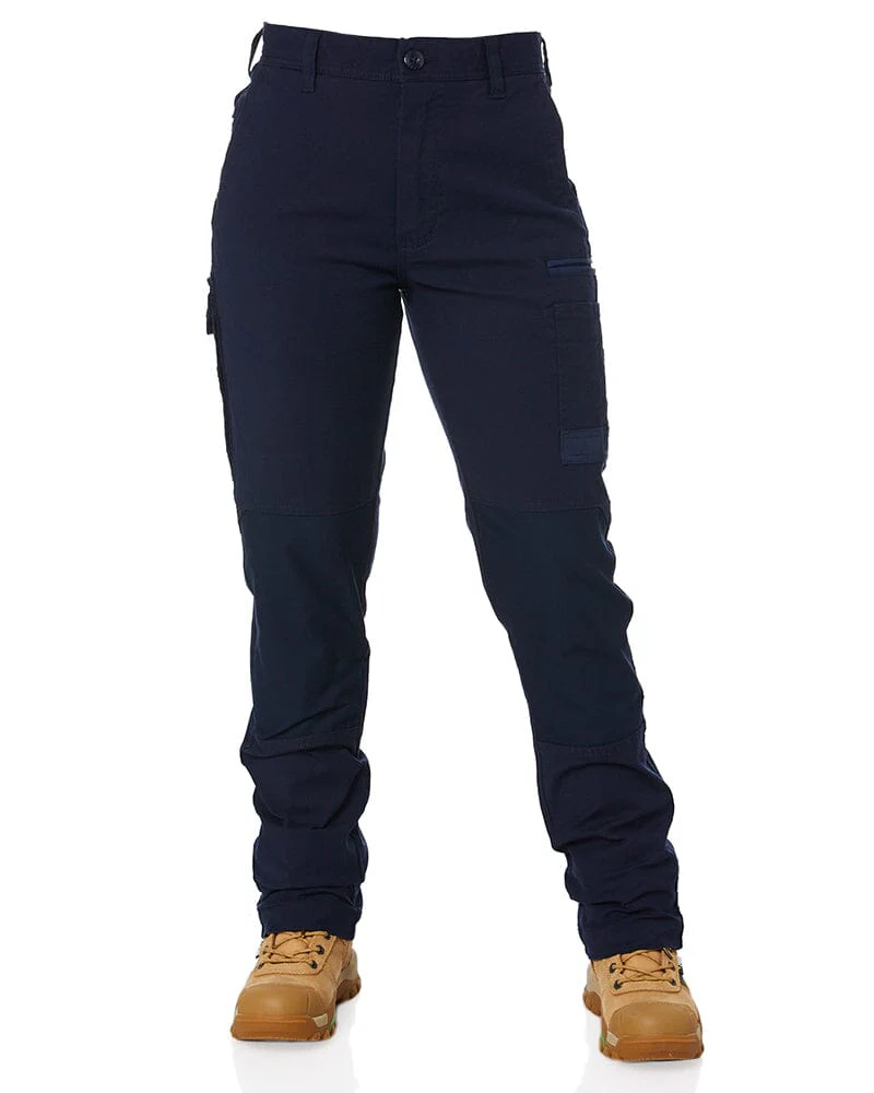 Tradies WP-3W Womens Stretch Work Pants Value Pack - Navy - Image 2