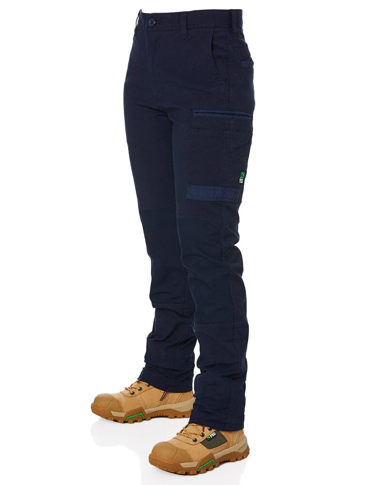 Tradies WP-3W Womens Stretch Work Pants Value Pack - Navy - Image 3