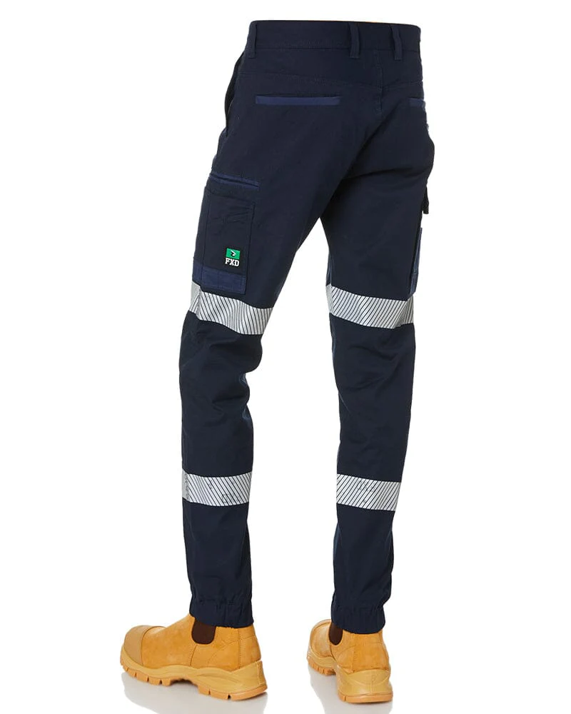 Tradies WP-4T Cuffed Taped Pant Twin Value Pack - Navy - Image 3