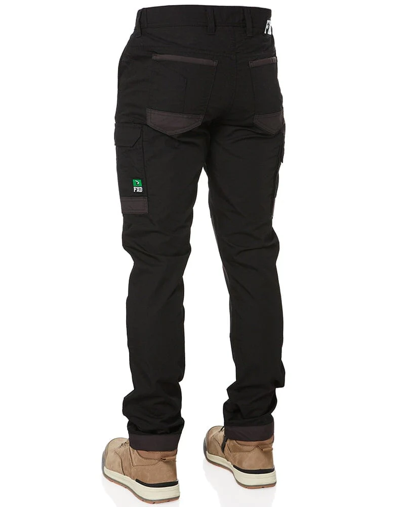 Tradies WP-5 Lightweight Work Pants Value Pack - Black - Image 3