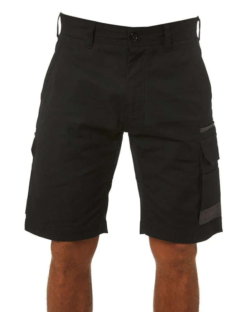 Tradies WS-1 Cargo Work Shorts 2 Value Pack - Black/Black - Image 2
