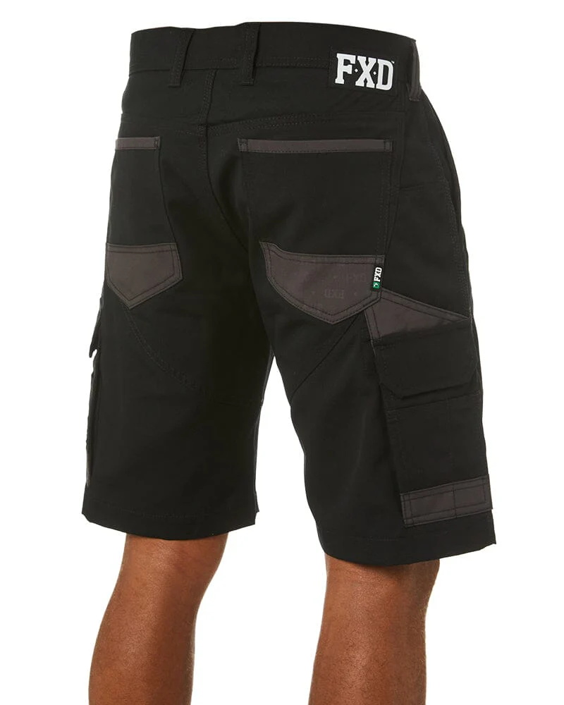 Tradies WS-1 Cargo Work Shorts 2 Value Pack - Black/Black - Image 5