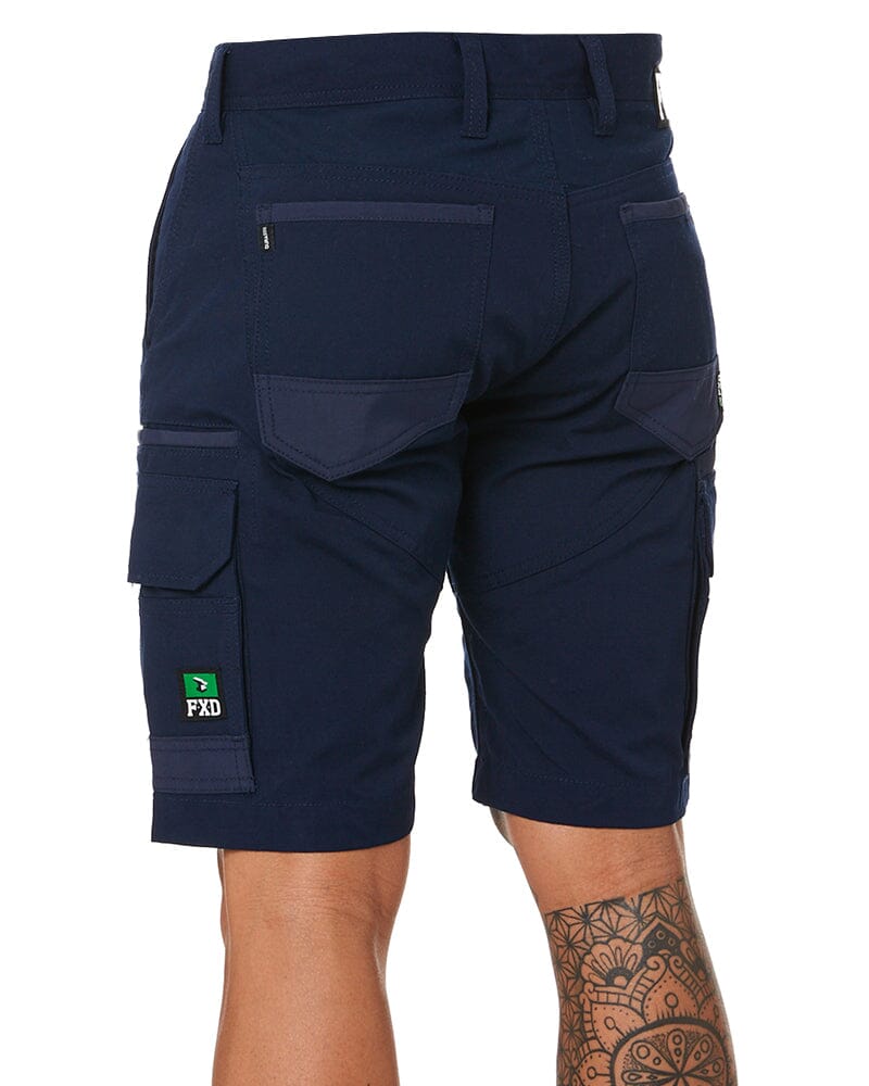 Tradies WS-1 Cargo Work Shorts 2 Value Pack - Navy/Navy - Image 4