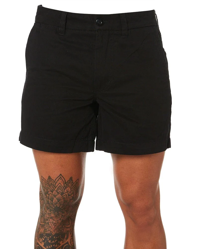 Tradies WS-2 Lightweight Work Shorts 2 Value Pack - Black/Black - Image 2