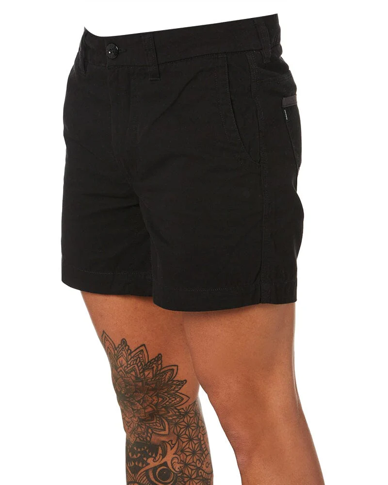 Tradies WS-2 Lightweight Work Shorts 2 Value Pack - Black/Black - Image 3