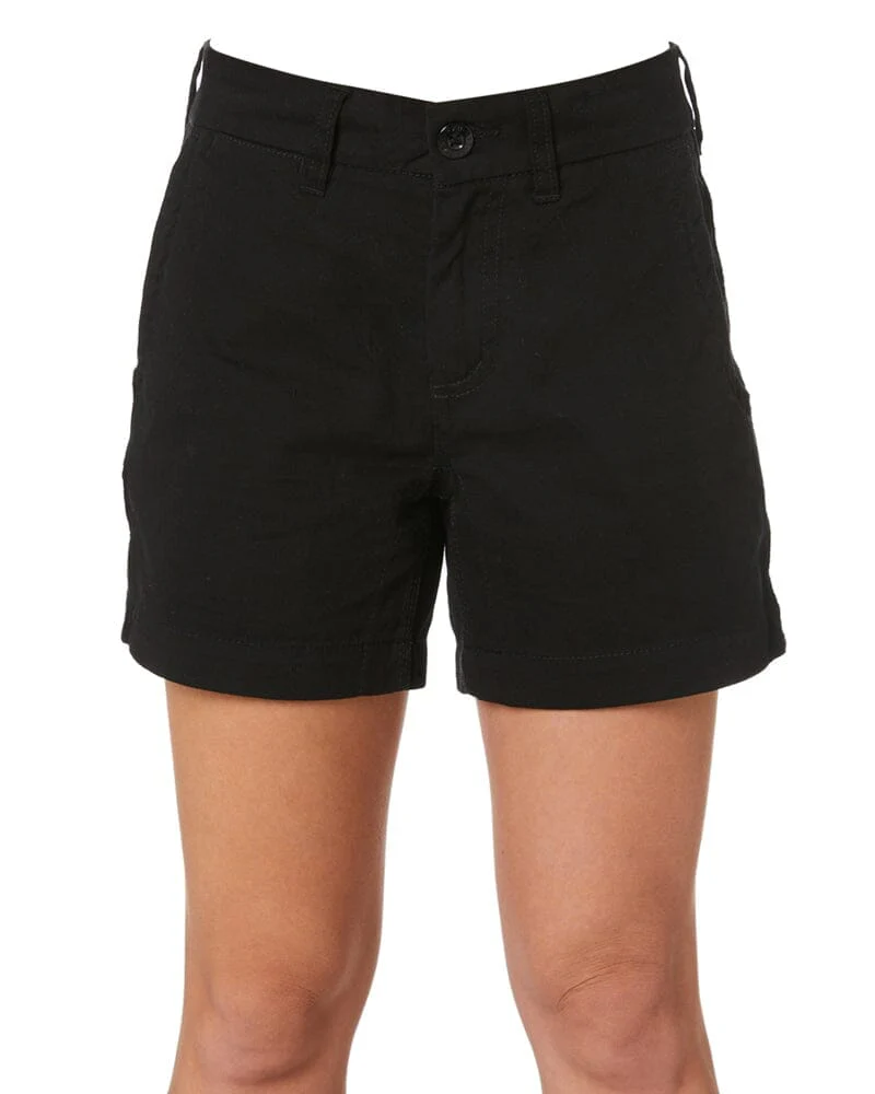 Tradies WS-2W Womens Work Shorts Value Pack - Black - Image 2