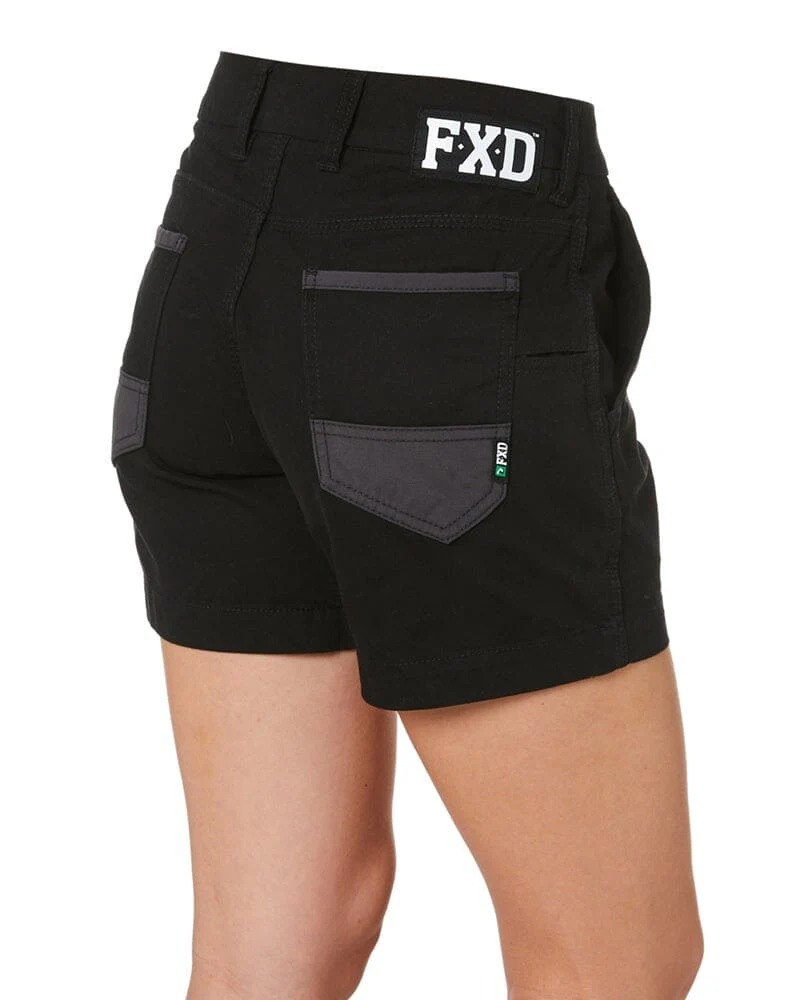 Tradies WS-2W Womens Work Shorts Value Pack - Black - Image 5