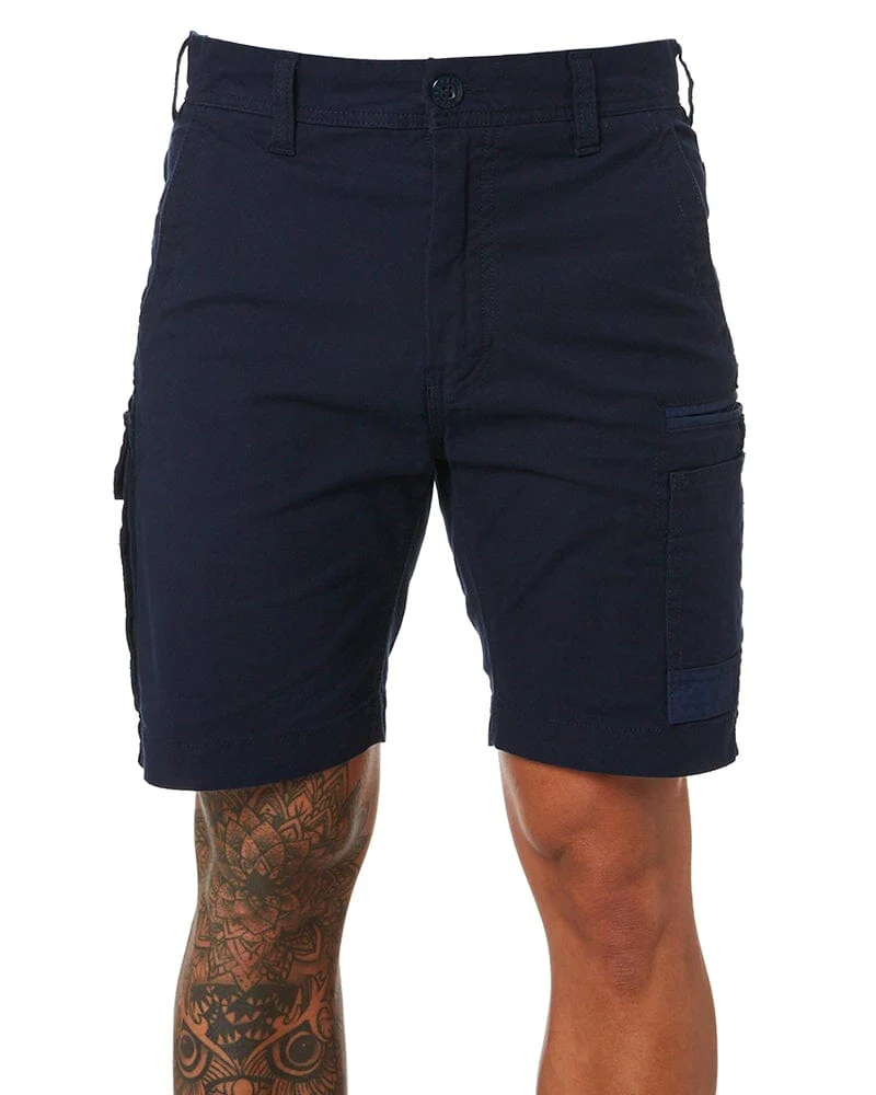 Tradies WS-3 Stretch Work Short 4 Value Pack - Navy - Image 2