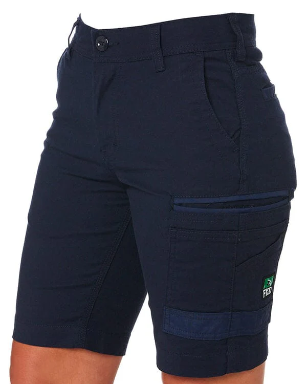 Tradies WS-3W Womens Stretch Work Shorts Value Pack - Navy - Image 3