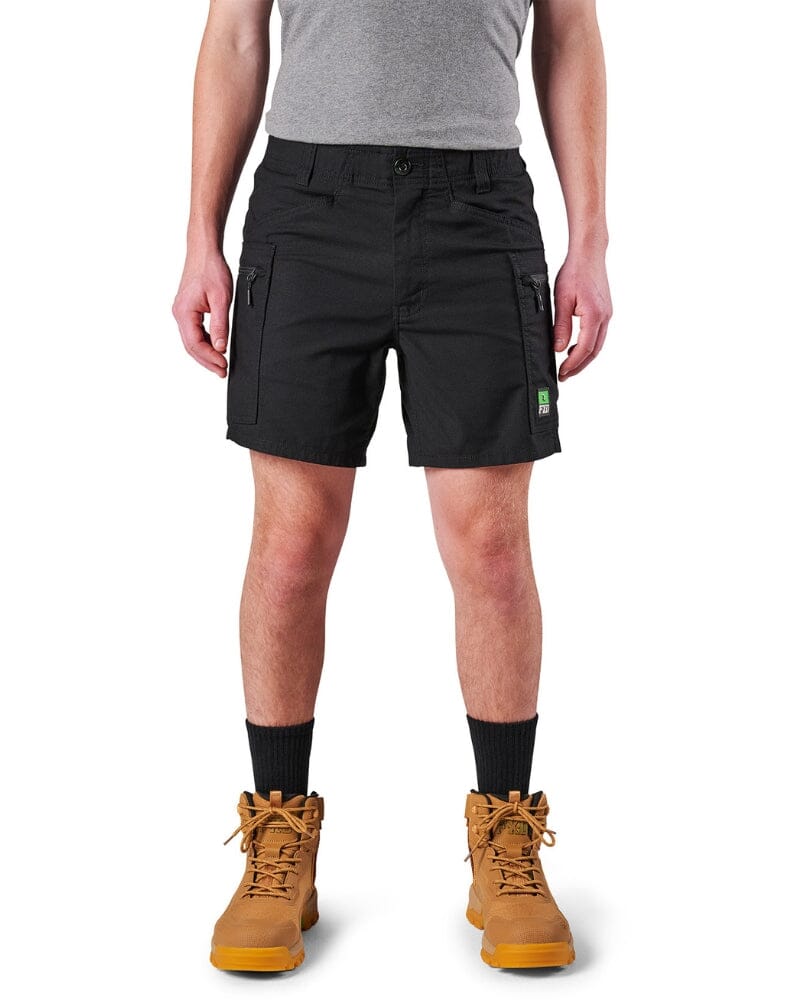 Tradies WS-6 Comfort Waist Stretch Cargo Short 2 Value Pack - Black/Black - Image 2