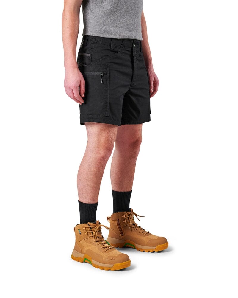 Tradies WS-6 Comfort Waist Stretch Cargo Short 2 Value Pack - Black/Black - Image 5