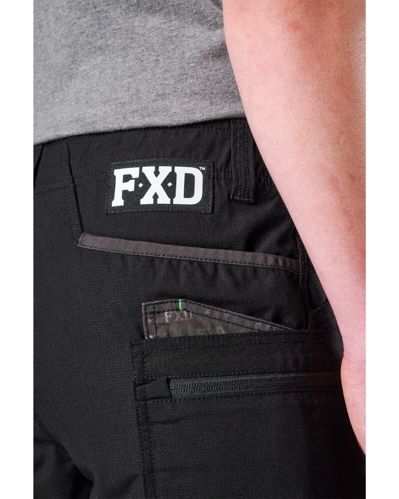 Tradies WS-6 Comfort Waist Stretch Cargo Short 2 Value Pack - Black/Black - Image 8