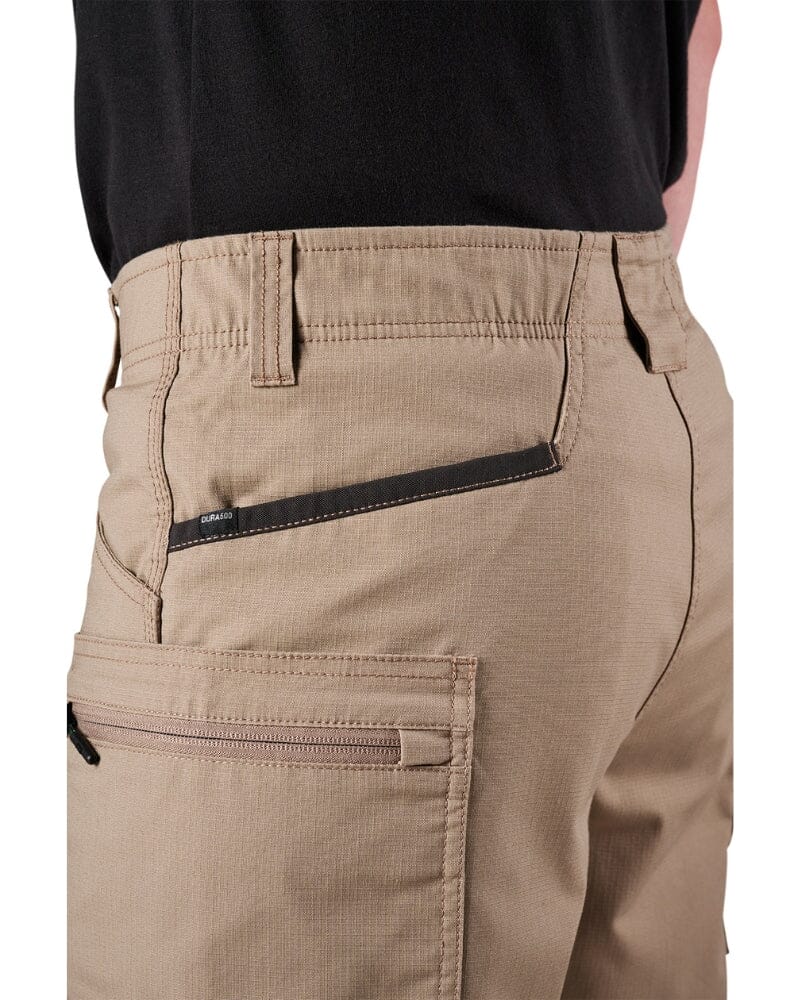 Tradies WS-6 Comfort Waist Stretch Cargo Short 2 Value Pack - Khaki/Khaki - Image 7