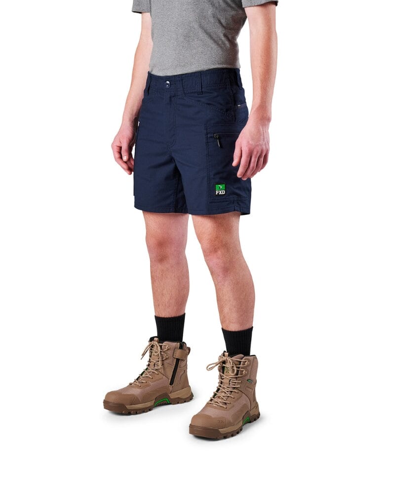 Tradies WS-6 Comfort Waist Stretch Cargo Short 2 Value Pack - Navy/Navy - Image 3