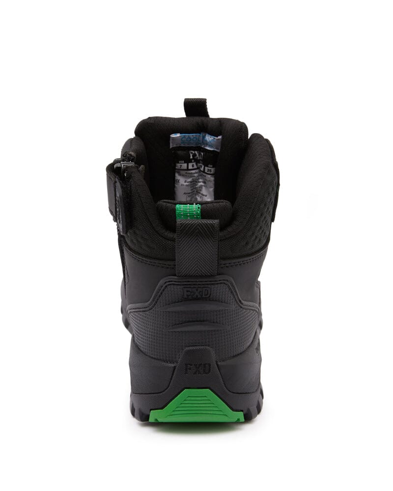 WB-6 Mid Cut Safety Boot - Black - Image 3
