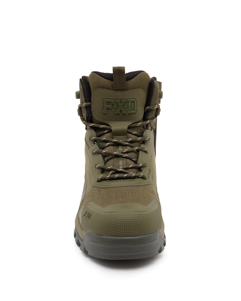 WB-6 Mid Cut Safety Boot - Military Green - Image 5