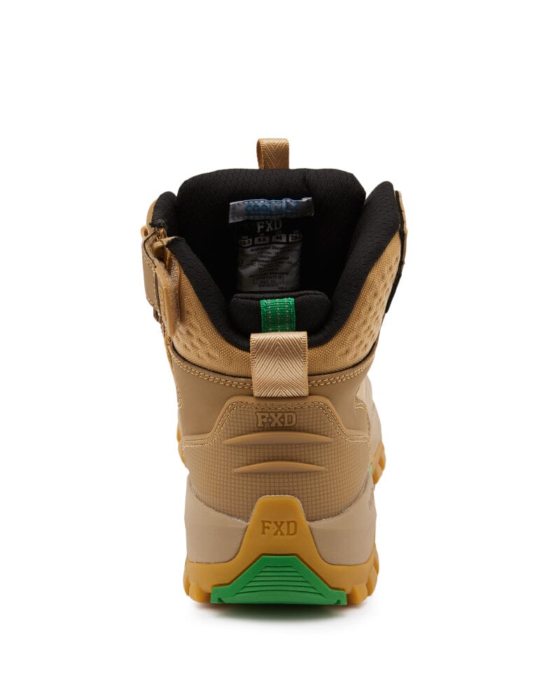 WB-6 Mid Cut Safety Boot - Wheat - Image 3
