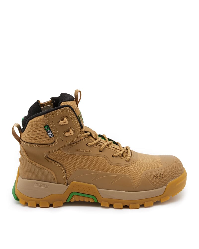 WB-6 Mid Cut Safety Boot - Wheat - Image 4