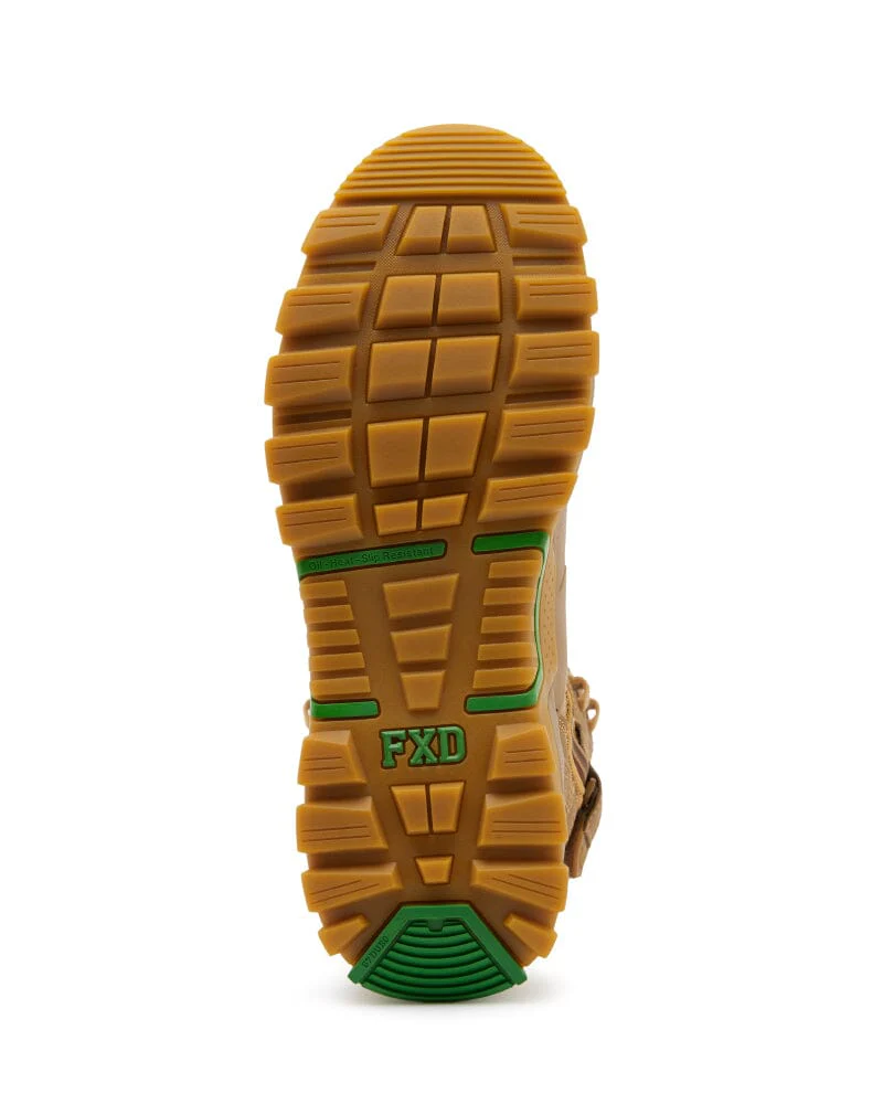 WB-6 Mid Cut Safety Boot - Wheat - Image 6