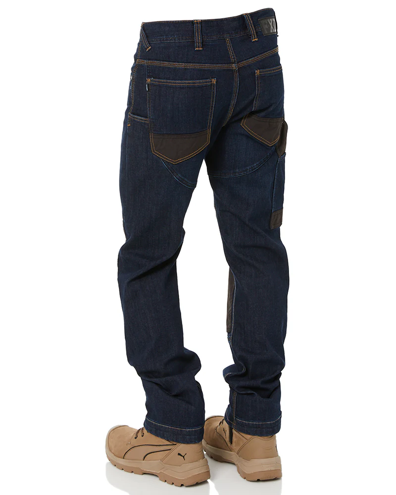 WD-1 Work Jean with Kneepad pockets - Indigo - Image 4