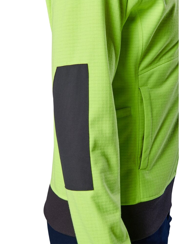 WF-3W Womens Hi Vis Zip Hoodie - Yellow - Image 8