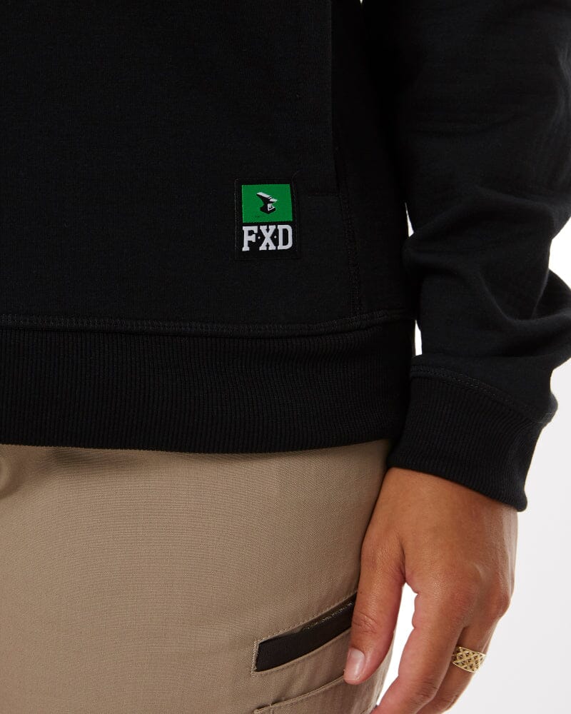 WF-3W Womens Work Fleece - Black - Image 6